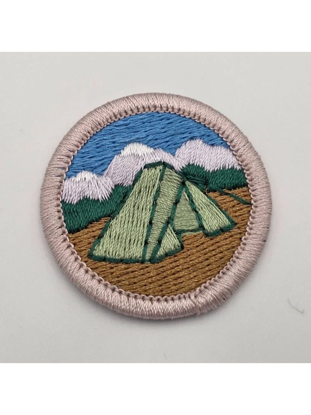 Camping Merit Badge Type J Boy Scouts Current Eagle Patch BSA Scouting America